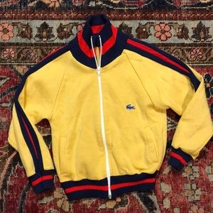 Vintage Izod Lacoste kids small zipped jacket with pockets